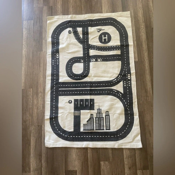 H&M Cotton Rug with Printed Motif - Picture 4 of 10